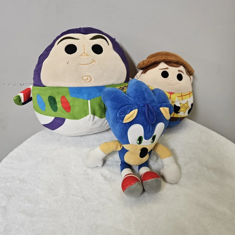Sonic the Hedgehog Plush Toy - Blue - Picture 3 of 16